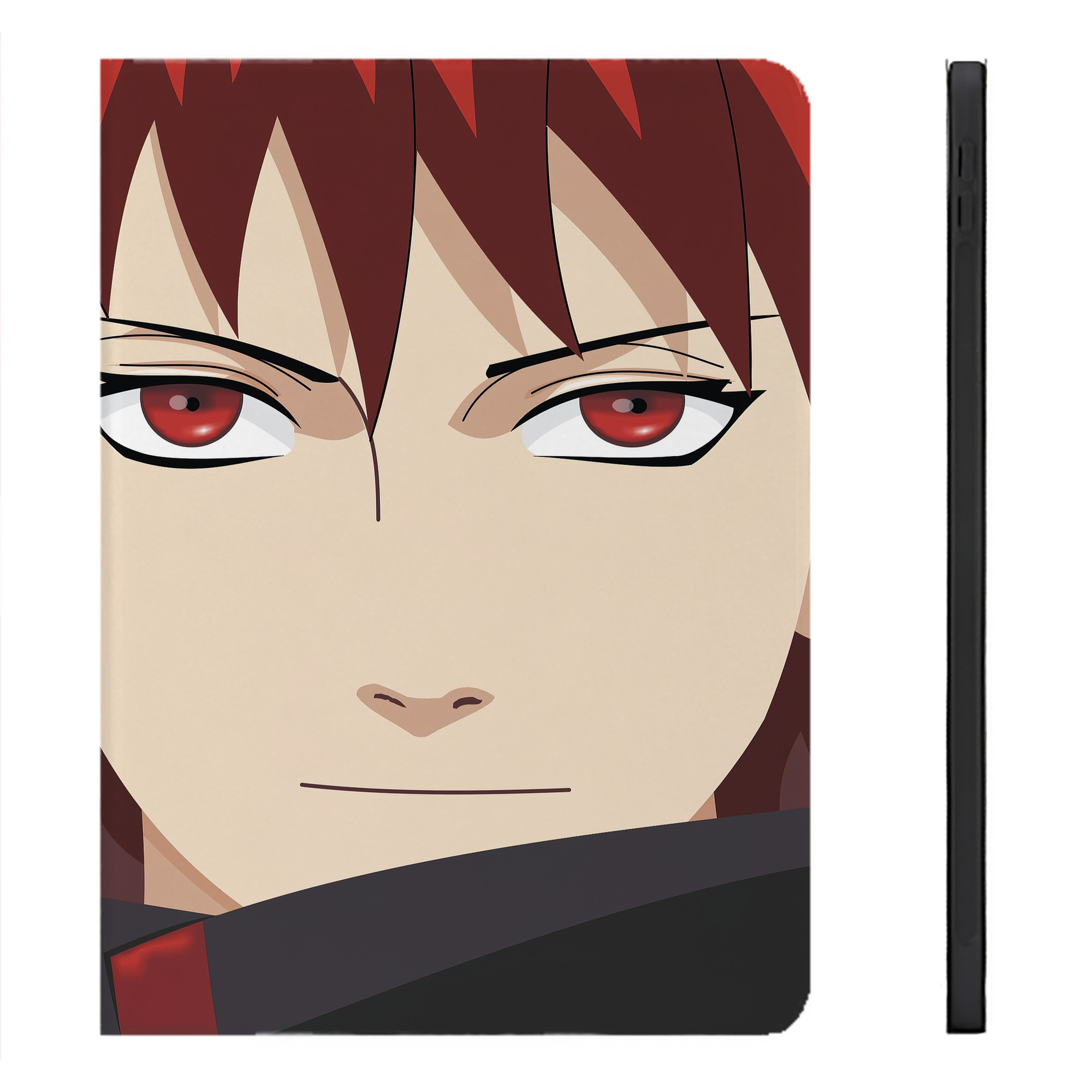（画像用） NARUTO -ナルト- NARUTO -ナルト- 疾風伝 IPadケース ペンホルダー付き ブックスタイルデザイン